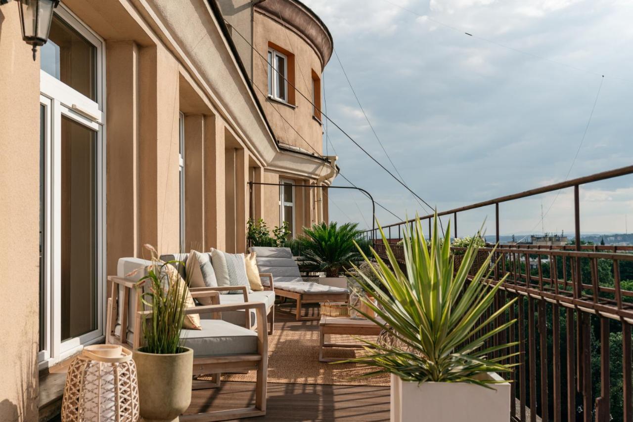 Апартаменты Penthouse Panorama - Loftaffair Краков Экстерьер фото