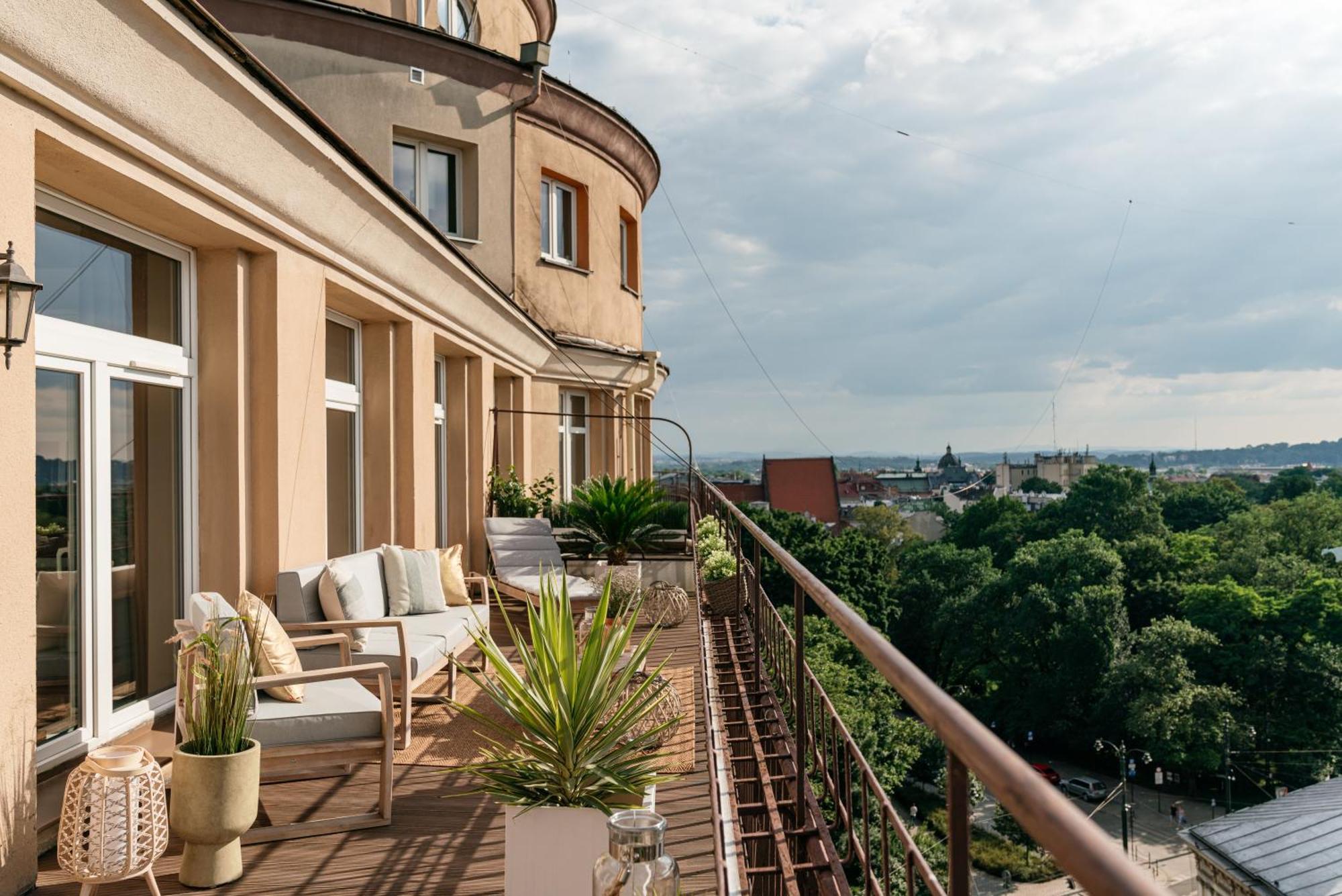 Апартаменты Penthouse Panorama - Loftaffair Краков Экстерьер фото