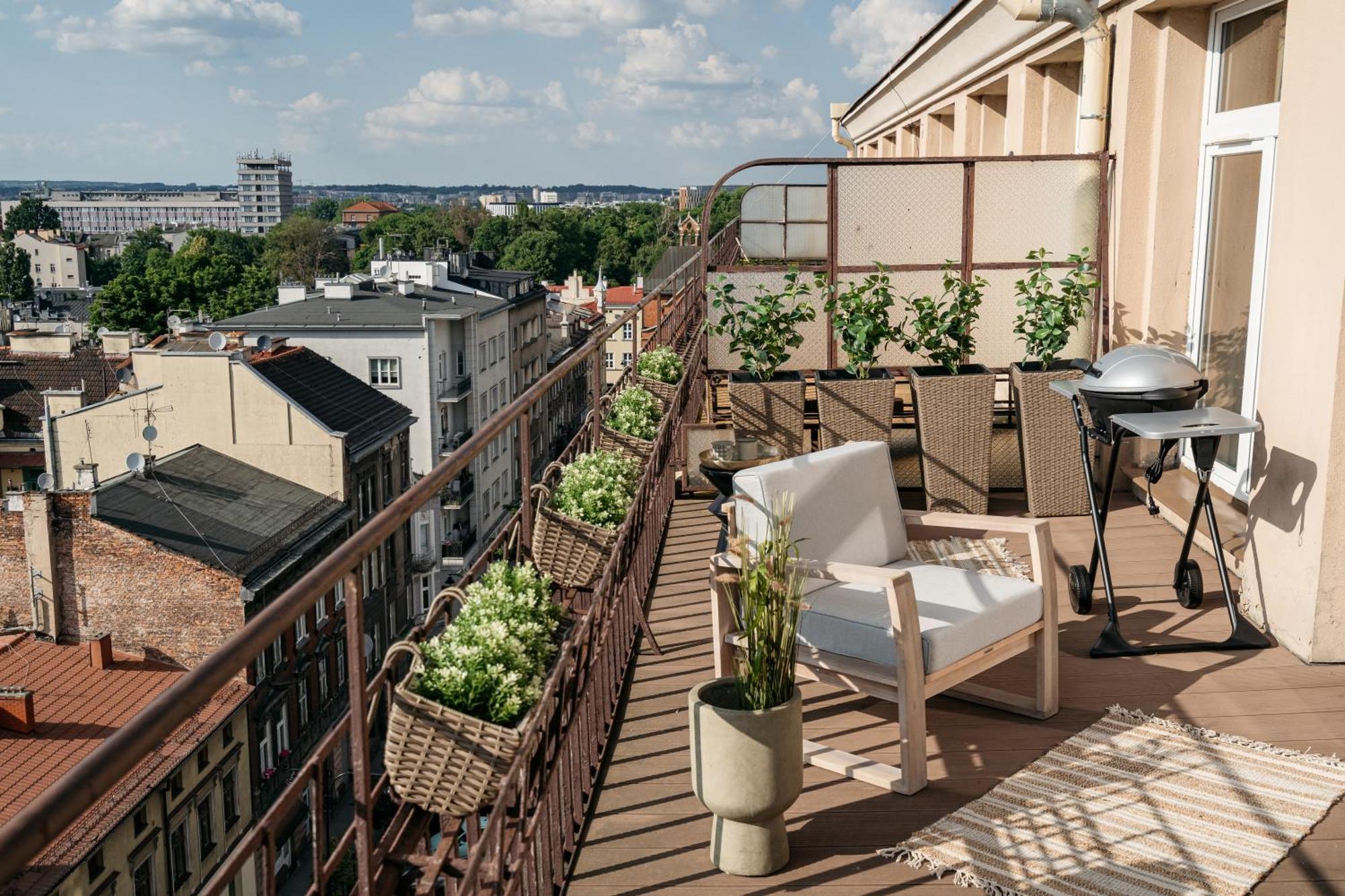 Апартаменты Penthouse Panorama - Loftaffair Краков Экстерьер фото