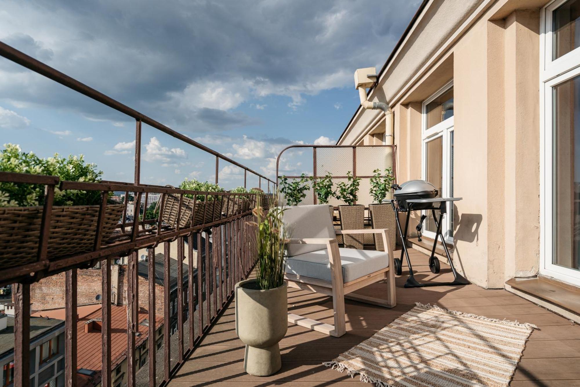 Апартаменты Penthouse Panorama - Loftaffair Краков Экстерьер фото