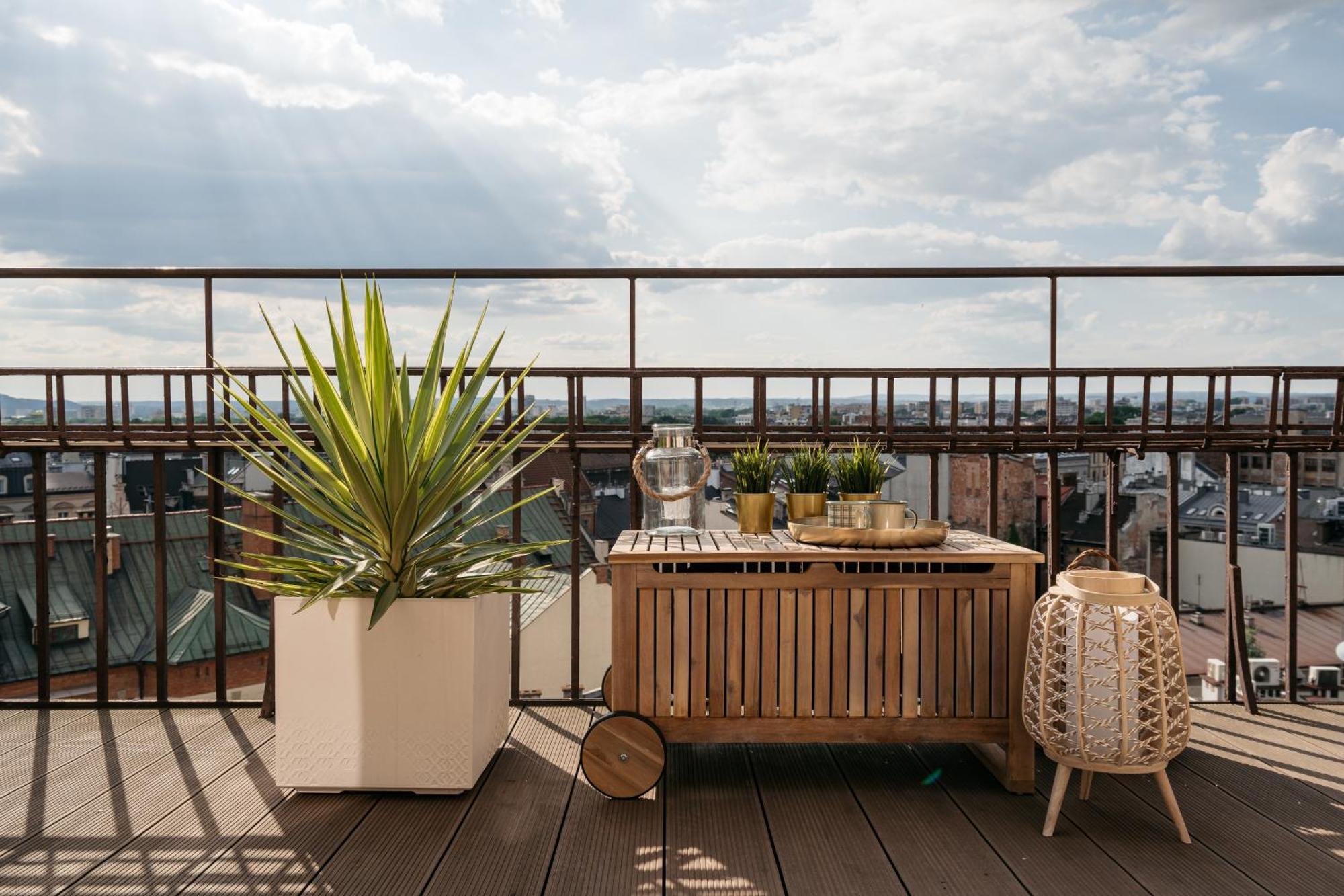 Апартаменты Penthouse Panorama - Loftaffair Краков Экстерьер фото