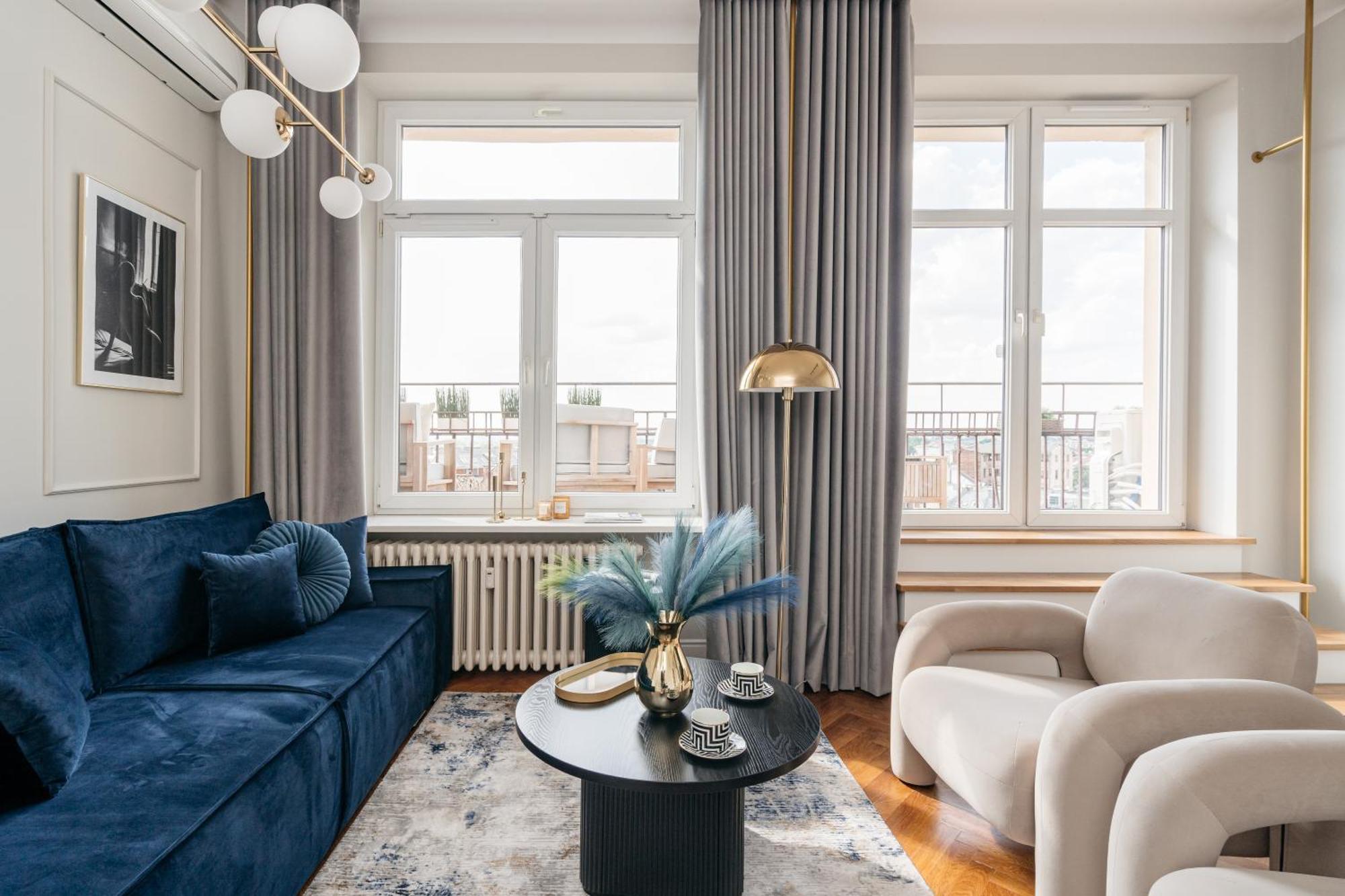 Апартаменты Penthouse Panorama - Loftaffair Краков Экстерьер фото