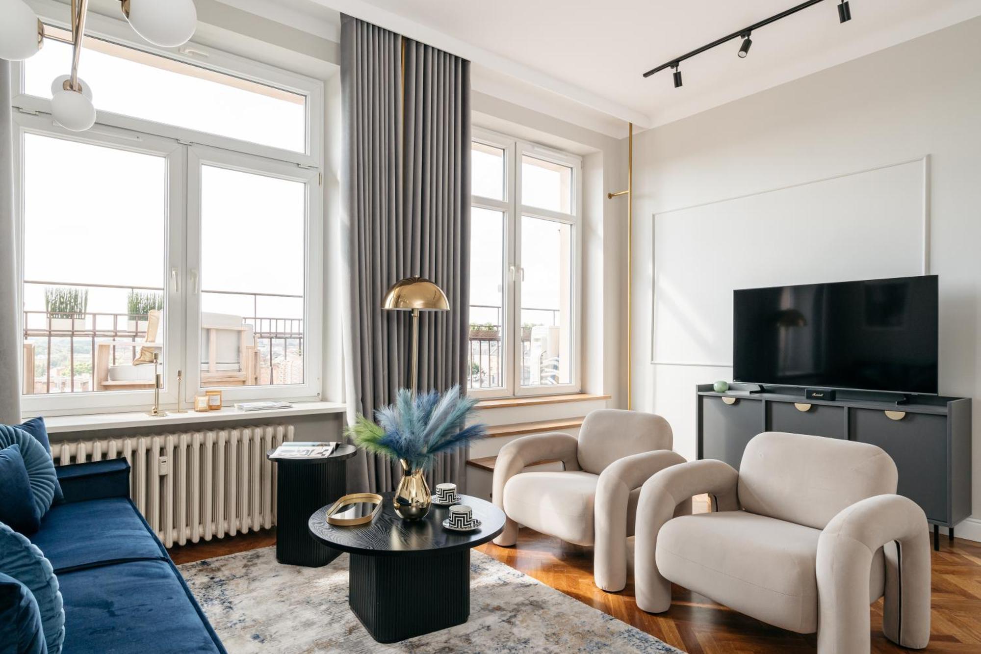 Апартаменты Penthouse Panorama - Loftaffair Краков Экстерьер фото